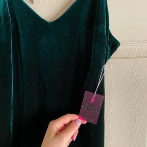 Velvet mini dress! 💜